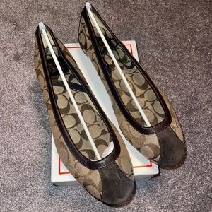 Coach Ballet Flats (Size 10)